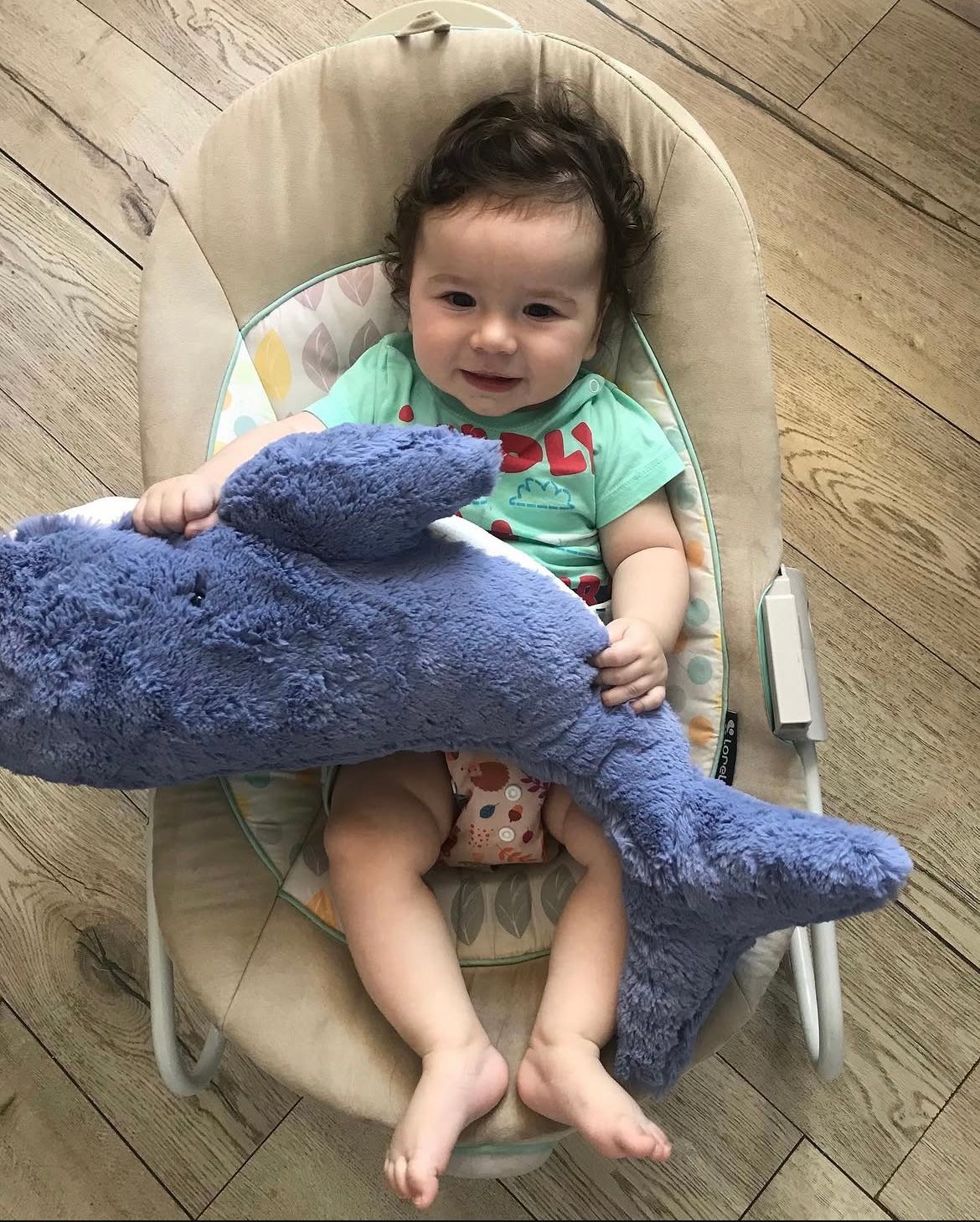 Our son back in 2020 with his Jellycat