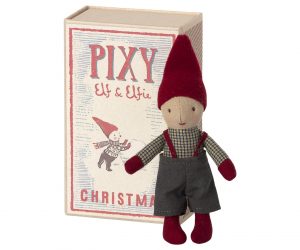 Maileg Pixy Elf În Cutie De Chibrituri