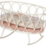 Maileg Cradle w. sleeping bag, MY – Rose