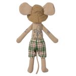 Maileg Beach Mice, Dad In A Cabine De Plage - Gallery Image