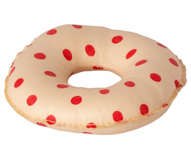Maileg Beach Float, Small Mouse - Red Dot