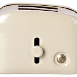 Maileg Miniature toaster with bread, Off white