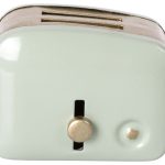 Maileg Miniature Toaster with Bread, Mint - Gallery Image