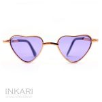 Алпака Inkari,Големи Очила за Алпака – Сърца – Stunning Violet