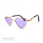 Алпака Inkari,Големи Очила за Алпака – Сърца – Stunning Violet