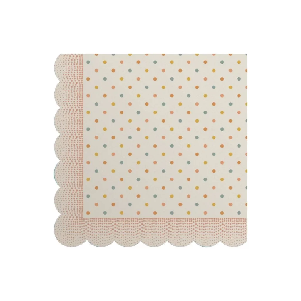 Maileg Napkin, Rose Dots