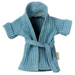 Maileg Bathrobe, Mouse – Dusty blue