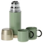 Maileg Thermos and cups, Mint