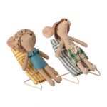 Maileg Beach chair set, Mouse