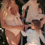 Konges Sløjd Fresia Mama Preggi UV Protection Swimsuit, Rose Smoke - Main Image