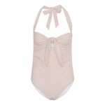 Konges Sløjd Fresia Mama Preggi UV Protection Swimsuit, Rose Smoke - Gallery Image