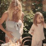 Konges Sløjd Fresia Mama Preggi UV Protection Swimsuit, Tradewinds - Gallery Image