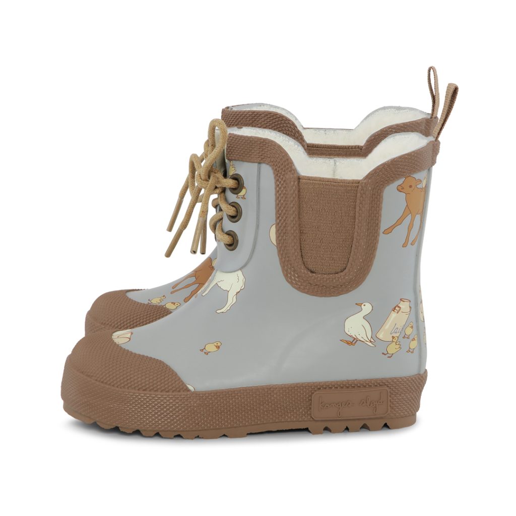 Термо Ботуши, Print, Farm Blue, Konges Sløjd