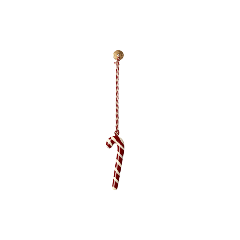 Maileg Metall-Ornament, Zuckerstange - Streifen - Produktbild