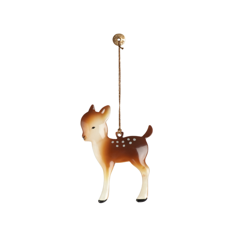 Maileg Метален Орнамент, Bambi Small - продуктово изображение
