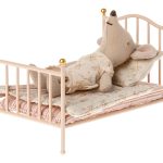 Maileg Vintage Bed, Mouse – Rose