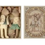 Maileg Royal Twins, Little Sister And Brother In Box