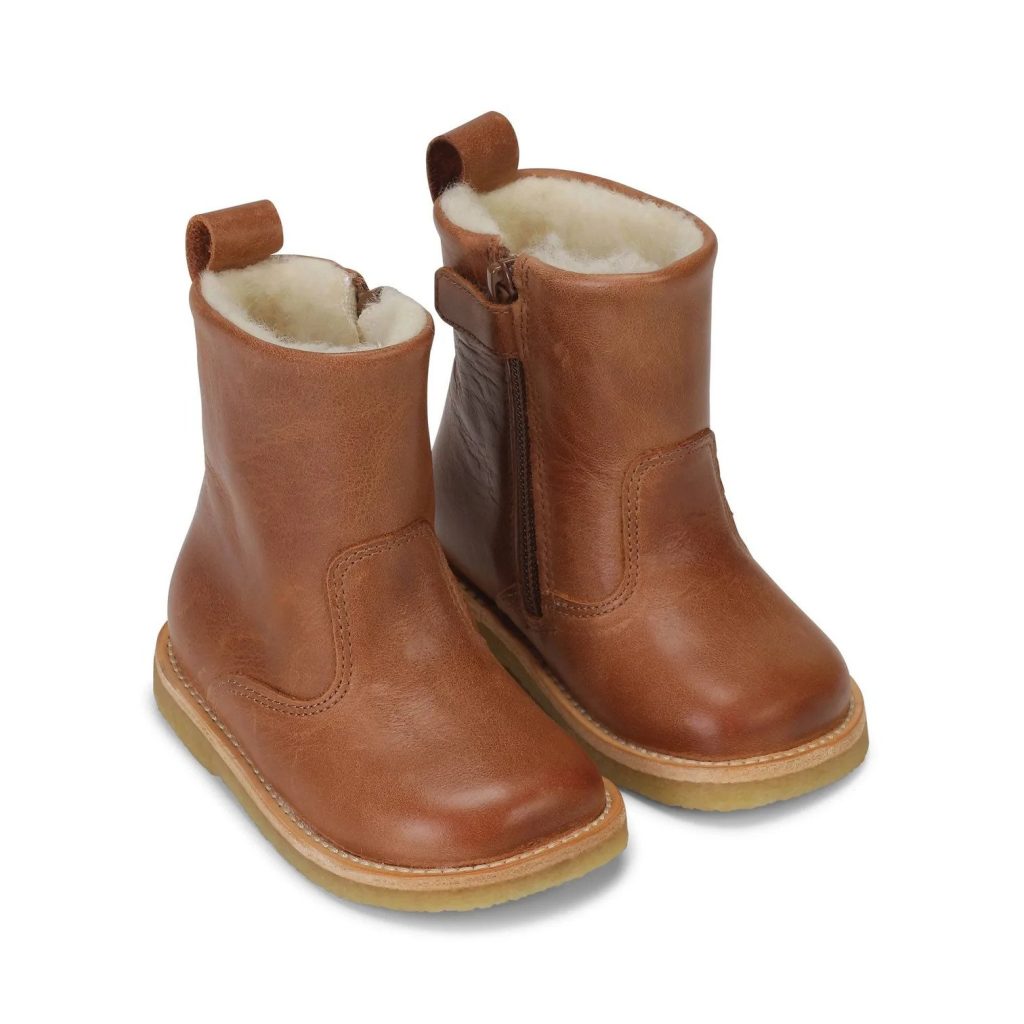 Pippi Зимни Ботуши, Cognac, Konges Sløjd