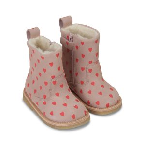 Konges Sløjd Pippi Pull-On Boots, Hearts