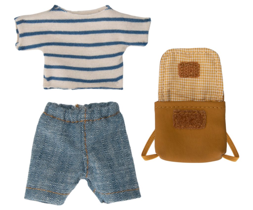 Maileg Clothes and bag, Big brother mouse