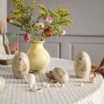 Maileg Easter Egg Metal Set of 2, Green - Gallery Image