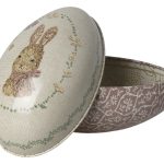 Maileg Easter Egg Metal Set of 2, Purple - Gallery Image