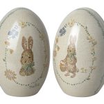 Maileg Easter Egg Metal Set of 2, Green - Gallery Image