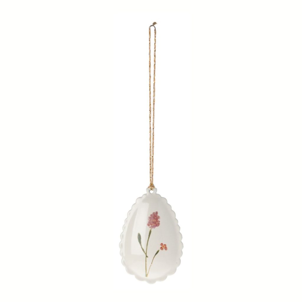 Maileg, Easter Egg Ornament, Rose 1