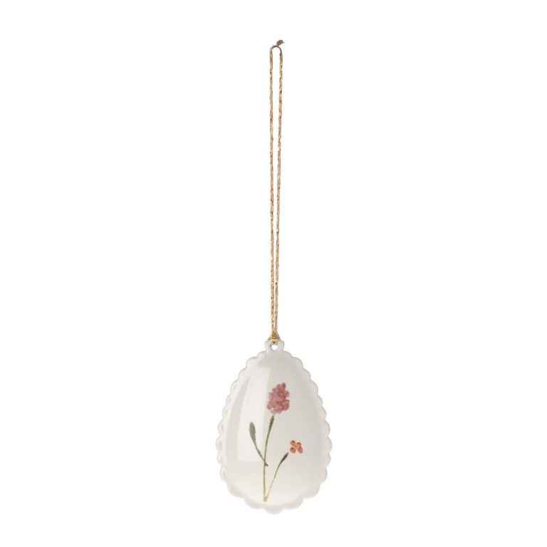 Maileg Easter Egg Ornament, Rose 1