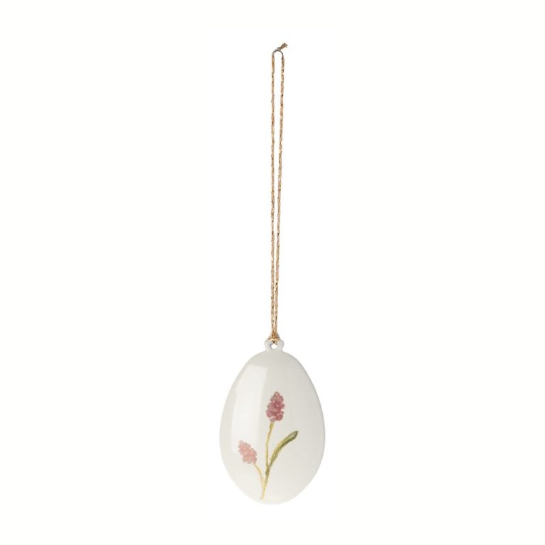 Maileg Easter Egg Ornament, Rose 2 - Product Image