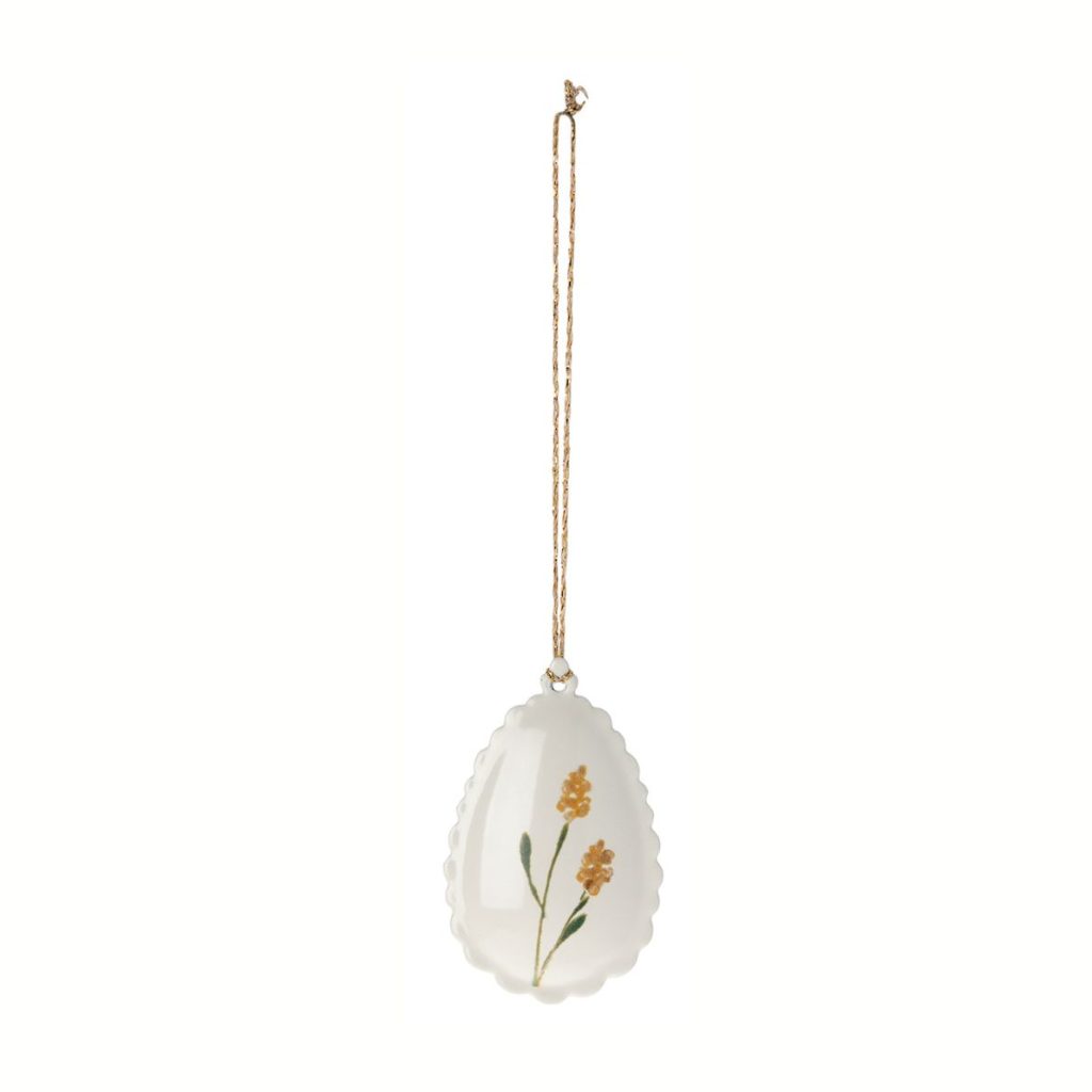 Maileg, Easter Egg Ornament, Yellow 1
