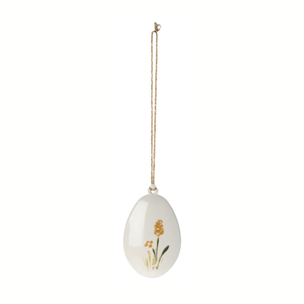 Maileg Easter Egg Ornament, Yellow 2