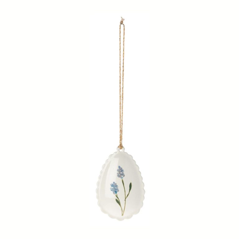 Maileg Easter Egg Ornament, Blue