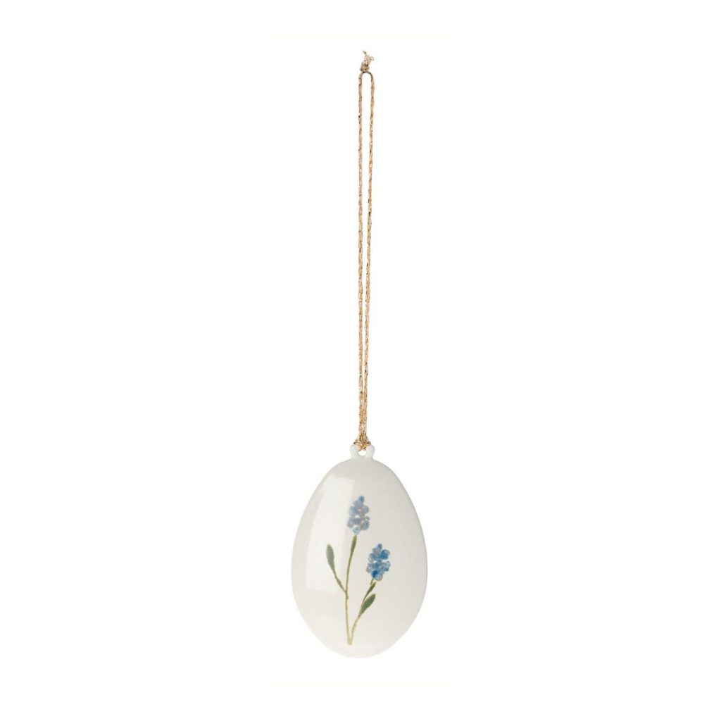 Maileg, Easter Egg Ornament, Blue 2