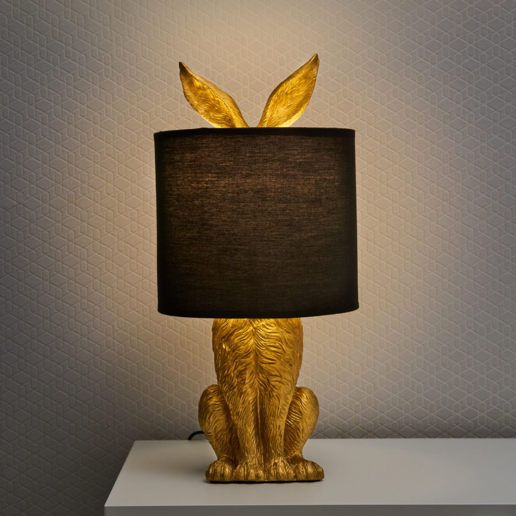 Table Lamp “Bunny Business”, Feeling Royal