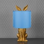 Table Lamp “Bunny Business”, Royal Sapphire - Main Image