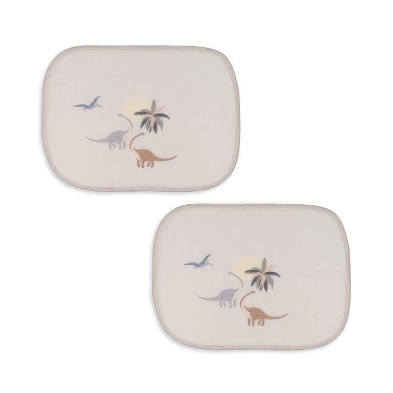 2 Pack Car Sunshade, Dino, Konges Sløjd