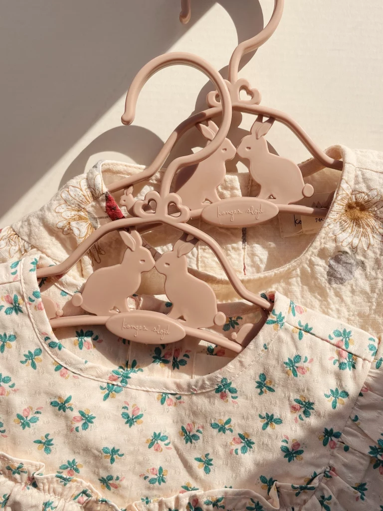 5 Pack Kids Hanger Bunny - Blush, Konges Sløjd