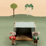 Maileg Hiker Mouse Big Sister, 2023
