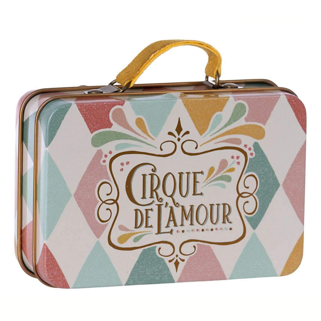 Maileg Small suitcase, Harlequin