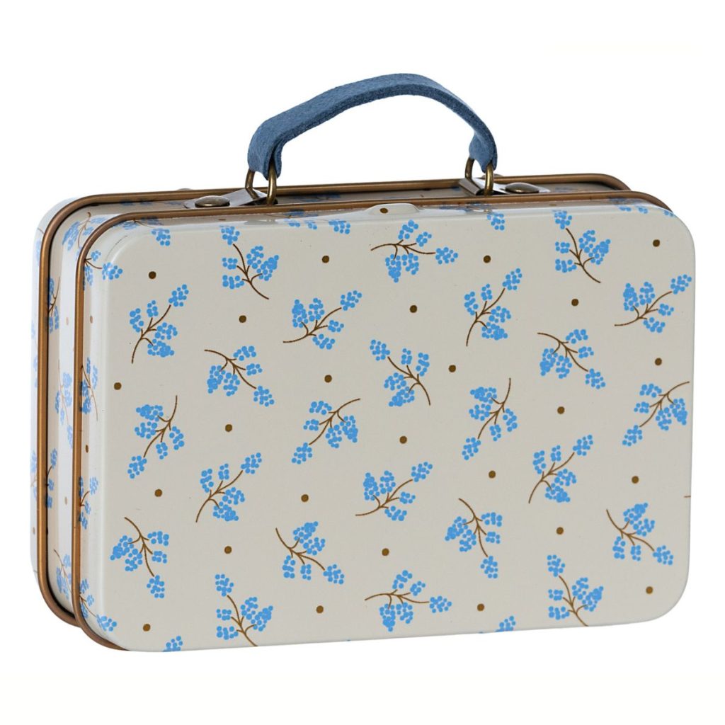 Maileg Small suitcase, Madelaine – Blue