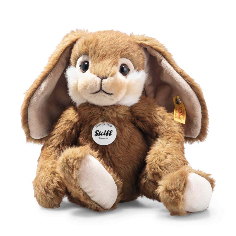 Steiff Bommel Viseči Zajček, 28 cm, Svetlo Rjav