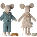 Maileg Mum And Dad Mice In Cigarbox, 2023