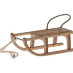 Maileg Wooden Sled, Mouse