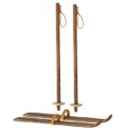 Maileg Ski and ski poles, Mum & Dad mouse