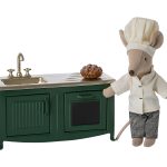 Maileg Kitchen, Mouse – Dark Green - Gallery Image