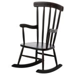 Maileg Rocking chair, Mouse – Anthracite