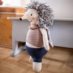 Cuddly toy hedgehog “Kurt”, Ava & Yves