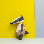 Cuddly Toy Badger Lou, Ava & Yves - Gallery Image