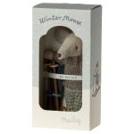 Maileg Winter mouse with ski set, Big brother